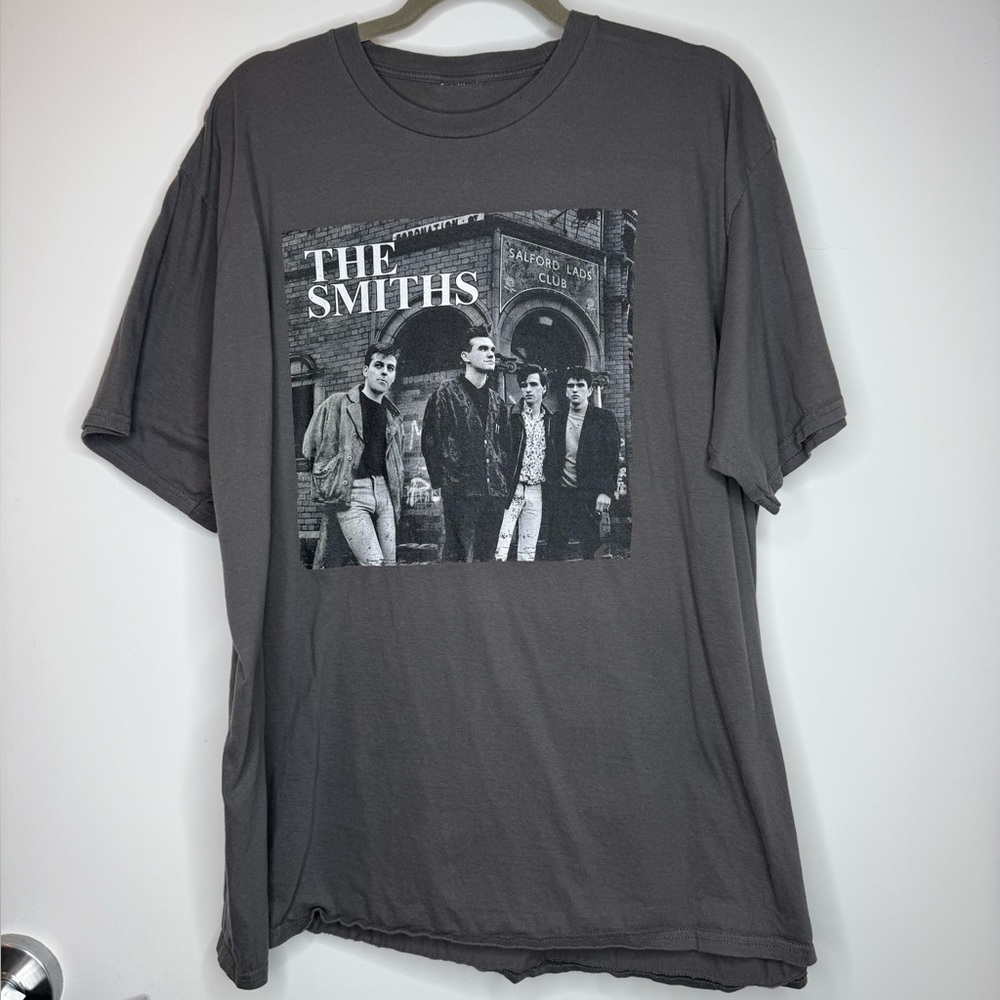 The Smiths Grey Vintage T Shirt 2XL Indie Graphic Oversized Band Tee